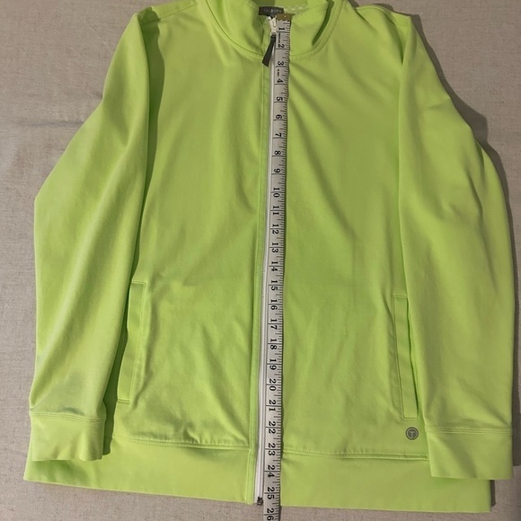 Talbots Full Zip Light Green Jacket - Picture 6 of 8